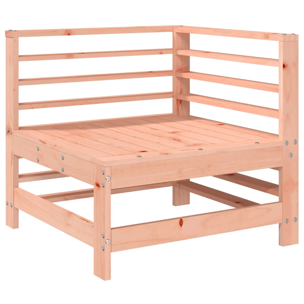 Divano Angolare da Giardino in Legno Massello di Douglas 825609