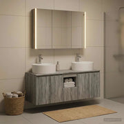 Set di Armadi da Bagno 4 pcs Sonoma grigio Legno ingegnerizzato 3406468