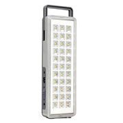 Lampada di emergenza 30 LED ad alta luminosità 1800mAh ricaricabile Bianco Avizar