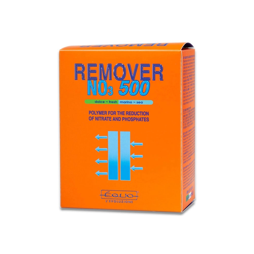 EQUO Remover NO3 - Polimero Per La Riduzione Di Nitrati E Fosfati in Acqua Dolce e Marina Formato: 500 ml