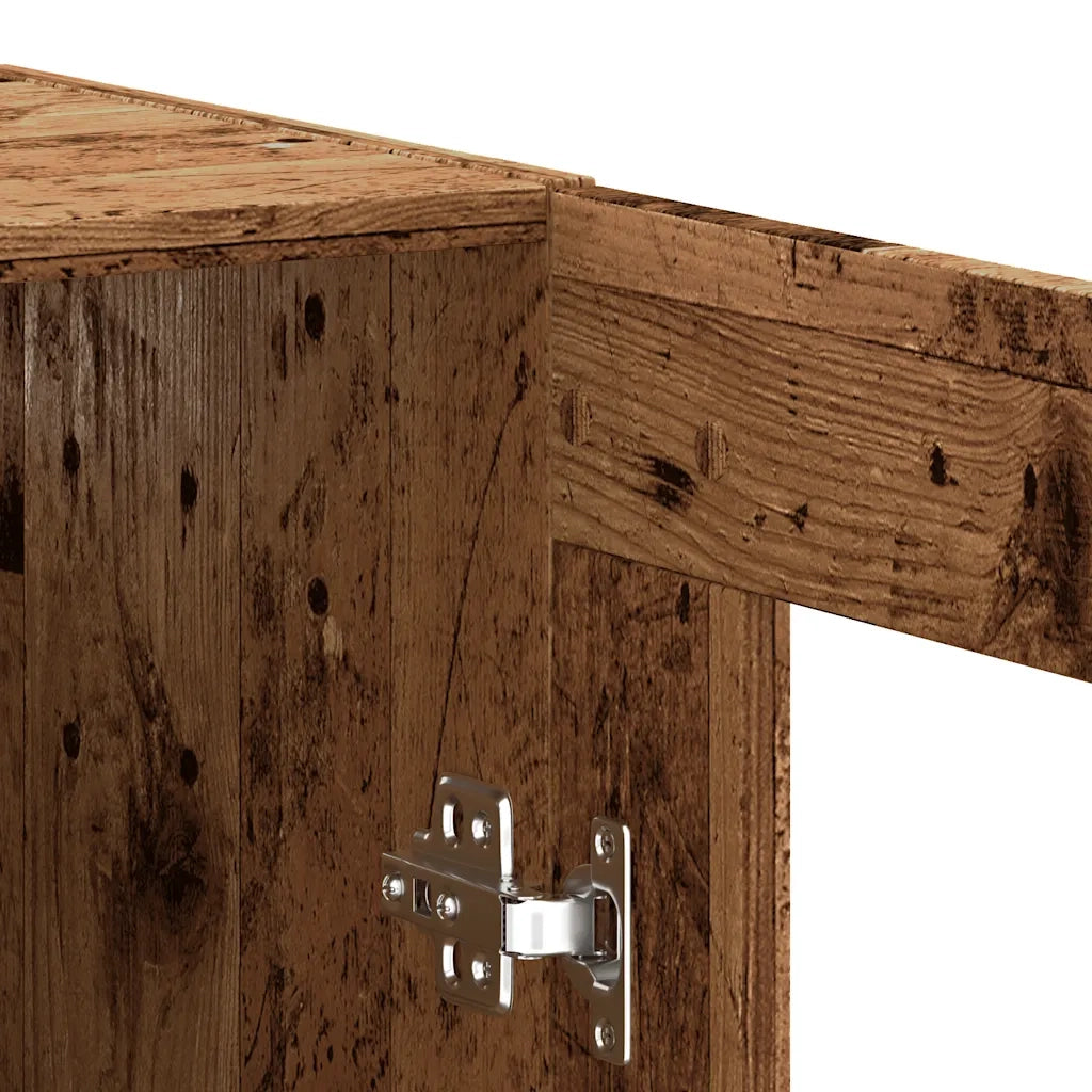 Credenza-Buffet-Armadio da cucina Legno Antico 69,5x34x90 cm in Legno Multistrato 315923