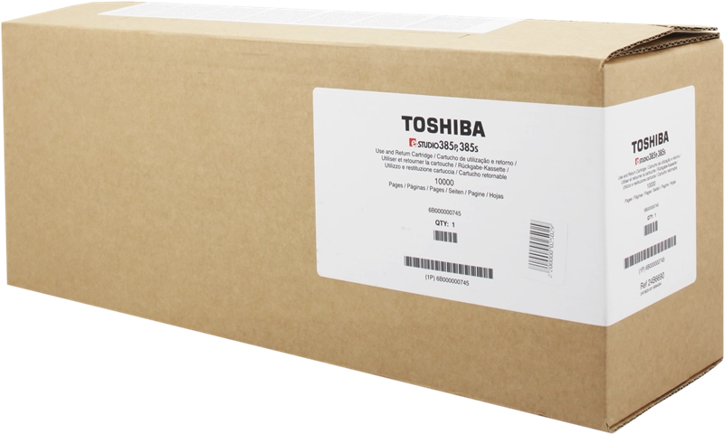 ORIGINAL Toshiba toner nero T-3850P-R 6B000000745 ~10000 Seiten cartuccia di stampa riutilizzabile