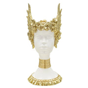 Scultura Icaro 1, Oro, Poliresina, 17,5x17x38 cm