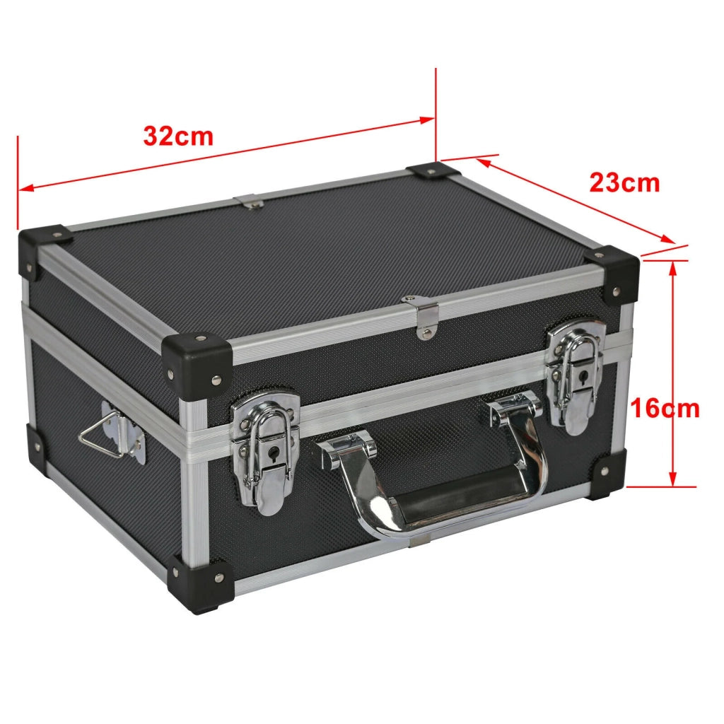 Cassetta degli attrezzi in alluminio da 32 cm custodia in alluminio custodia per DVD 16_0002336