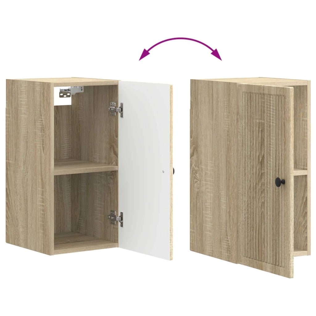 Armadio da bagno a muro EDE Rovere Sonoma 30 x 31 x 59 cm 895927