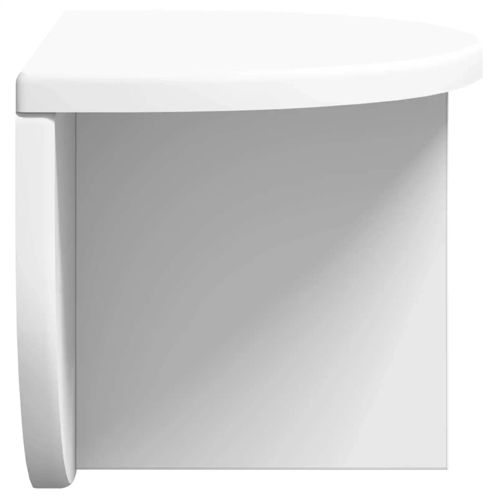 Scaffale da parete Bianco 38 x 19 x 19 cm Legno multistrato 891408