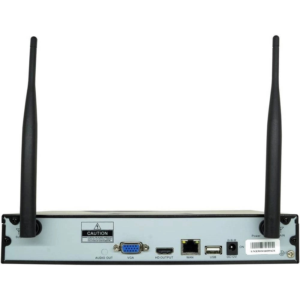 Trade Shop - Kit Videosorveglianza Nvr 4 Telecamere Hdmi Lan Wi-fi Vga 8806zl3-4 -