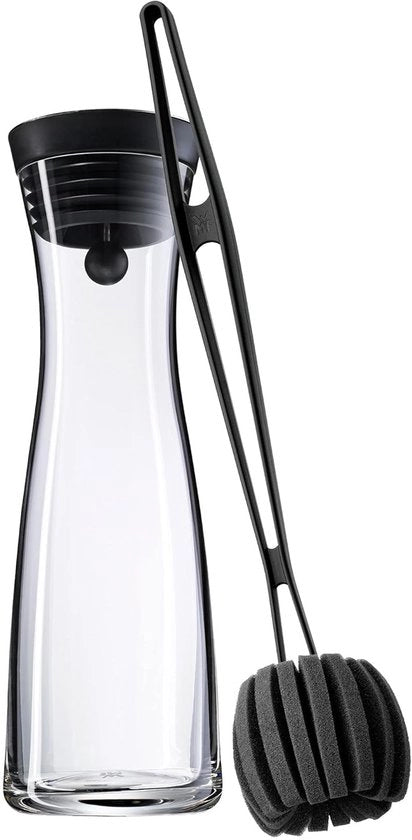 Caraffa in vetro con coperchio in silicone - 1 pezzo - 1,0 l - materiali di alta qualità