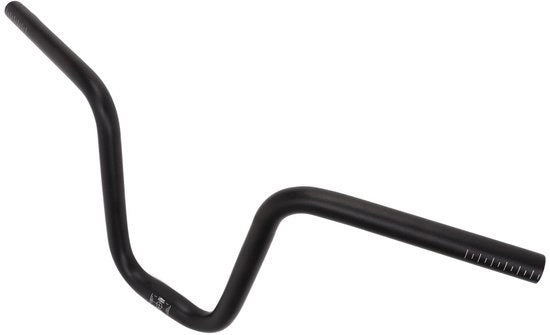 Manubrio Antislip in Lega Leggera - Lunghezza 580 mm - Diametro 25,4 mm - Ergonomico - Resistente alle Vibrazioni - Comodo da Utilizzare - Manubrio per Bicicletta