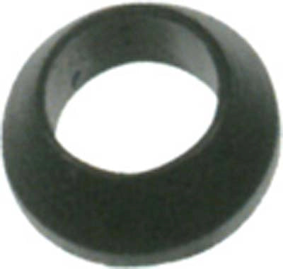 GUARNIZIONE CONICA X CANOTTO - GOMMA NERA MM 32 11/4 CF=PZ 100- 1 confezioni