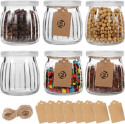 Set di Overnight Oats in Jar di Mason - Muesli - Bicchiere per Avena - Kit per la Colazione