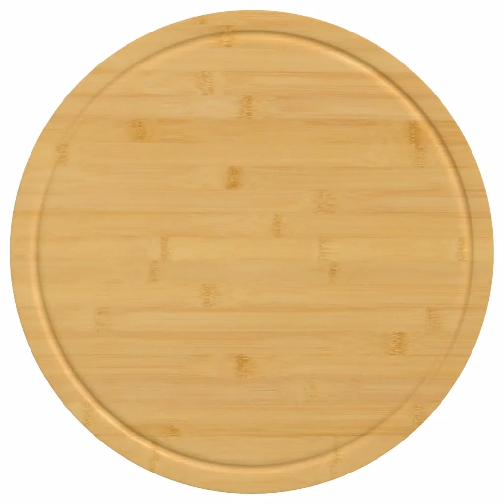 Taglieri 6 pz Ø30x1,5 cm in Bambù 352778