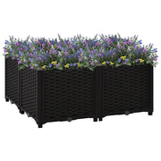 Fioriera Rialzata 80x80x38 cm in Polipropilene 316540