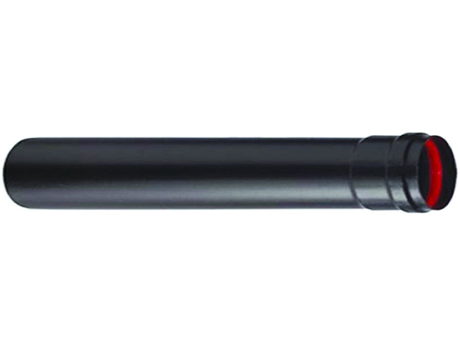 TUBO PER STUFE A PELLET NERO OPACO ALA PELLET AETERNUM  ø mm.100x500h.    ALA
