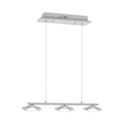 Lampadario LED Milagro Ellipse ML416 15W cromo 4000K