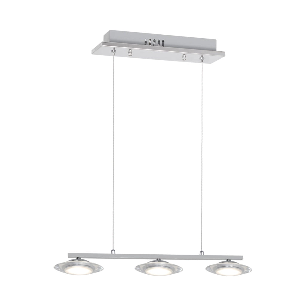 Lampadario LED Milagro Ellipse ML416 15W cromo 4000K
