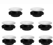 Copertura per rubinetto in acciaio inossidabile e plastica, 8 pezzi, prevenzione perdite d'acqua, installazione facile, per cucina e bagno.