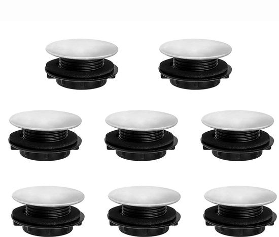 Copertura per rubinetto in acciaio inossidabile e plastica, 8 pezzi, prevenzione perdite d'acqua, installazione facile, per cucina e bagno.