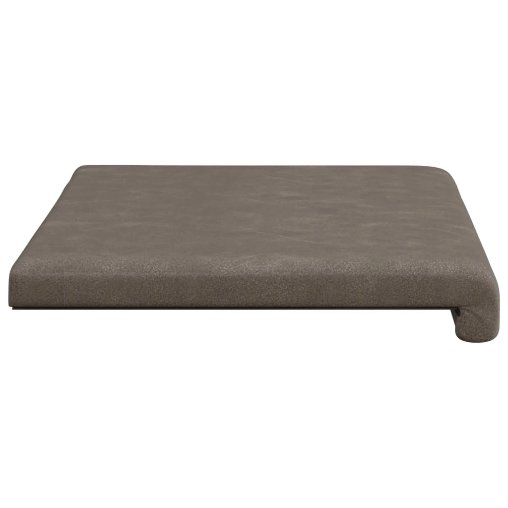 Cuscino per panchina Similpelle Grigio Profondità 35 cm 42043200