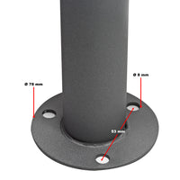 Set Cassetta postale V14 e Telaio di supporto per montaggio a terra, antracite