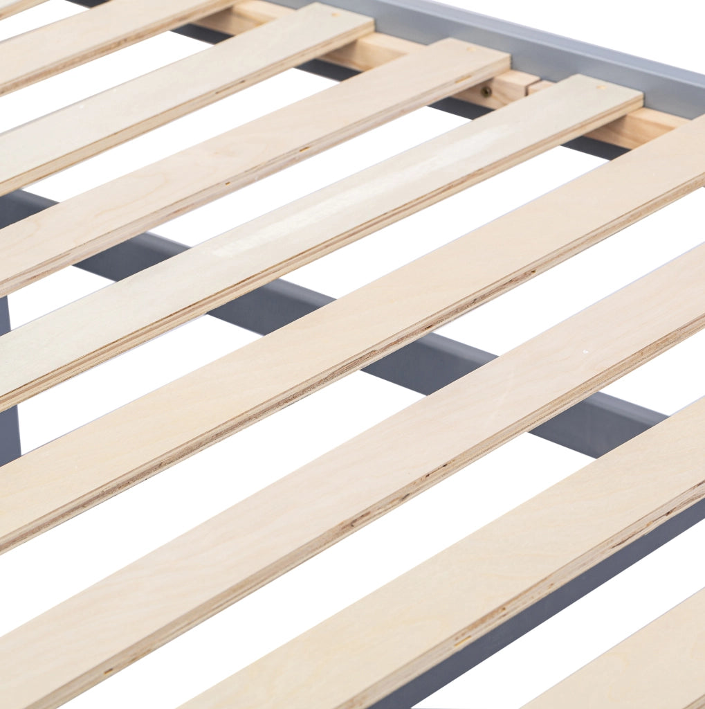 Letto in legno multifunzionale 90x190 con contenitore, cassetti e USB