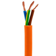 Cavo fror multipolare flessibile antifiamma arancio gommato per impianti *** lunghezza metri 50, sezione conduttore 3...