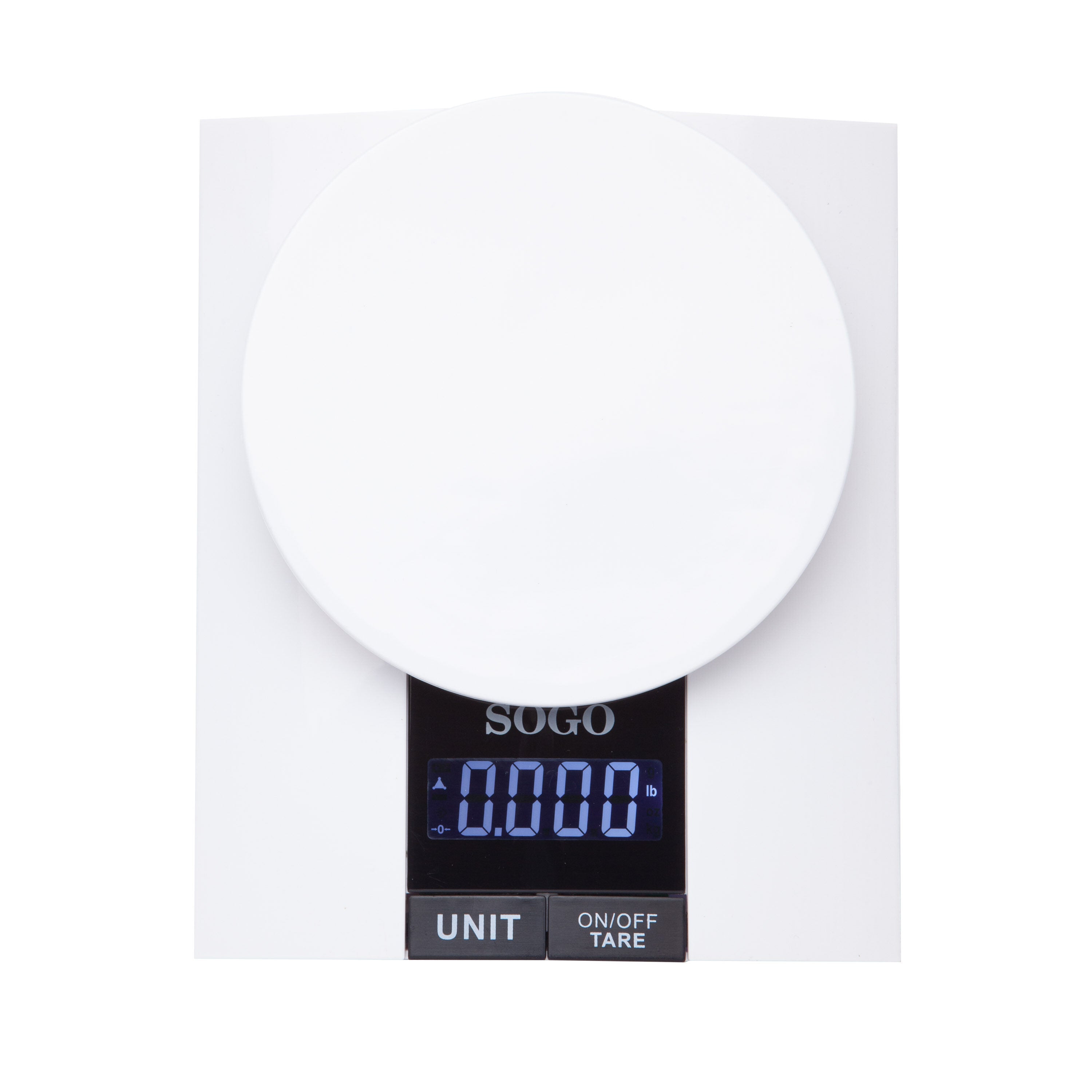 SOGO Bilancia da Cucina Elettronica 3kg con Display LED e Funzioni Zero/Tara