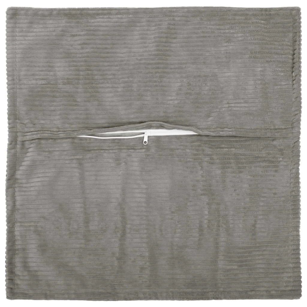 Federa 6 pz HOUTEN Grigio Chiaro 65 x 65 cm corduroy 921028