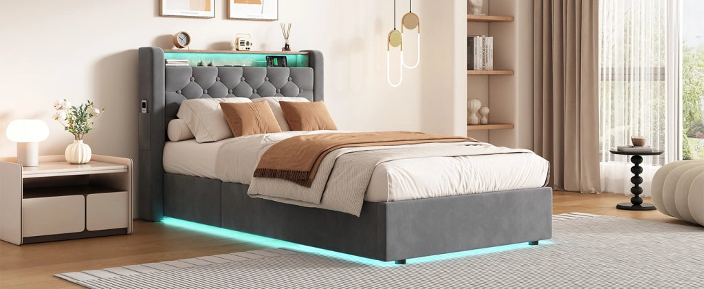 Prodotto 4987-1GU-GREY 90x200 cm; grigio