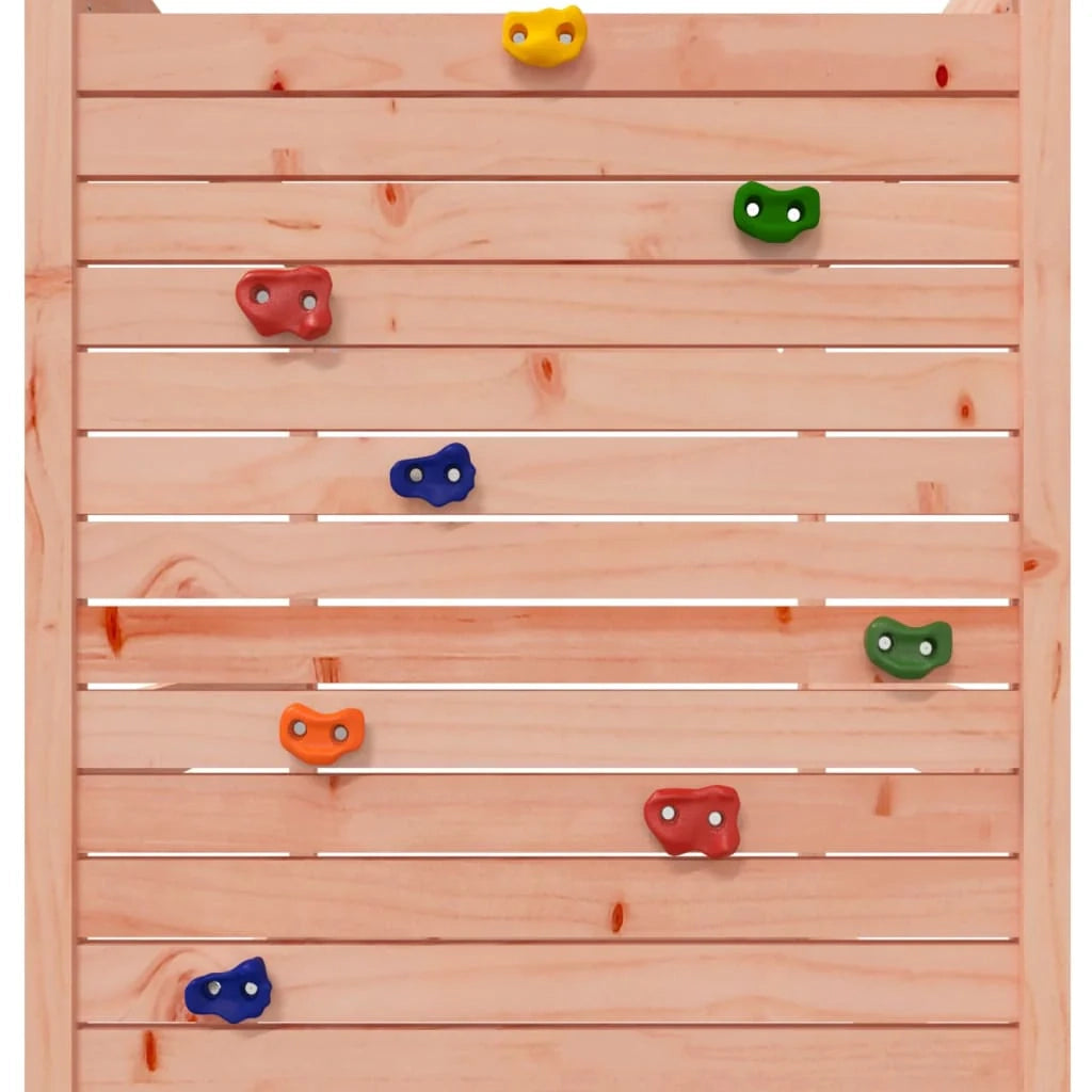 Area giochi all'aperto con altalene scivolo e robuste strutture per arrampicarsi  giochi da giardino 525 x 199 x 249 cm legno massello di abete Douglas 02_0004835