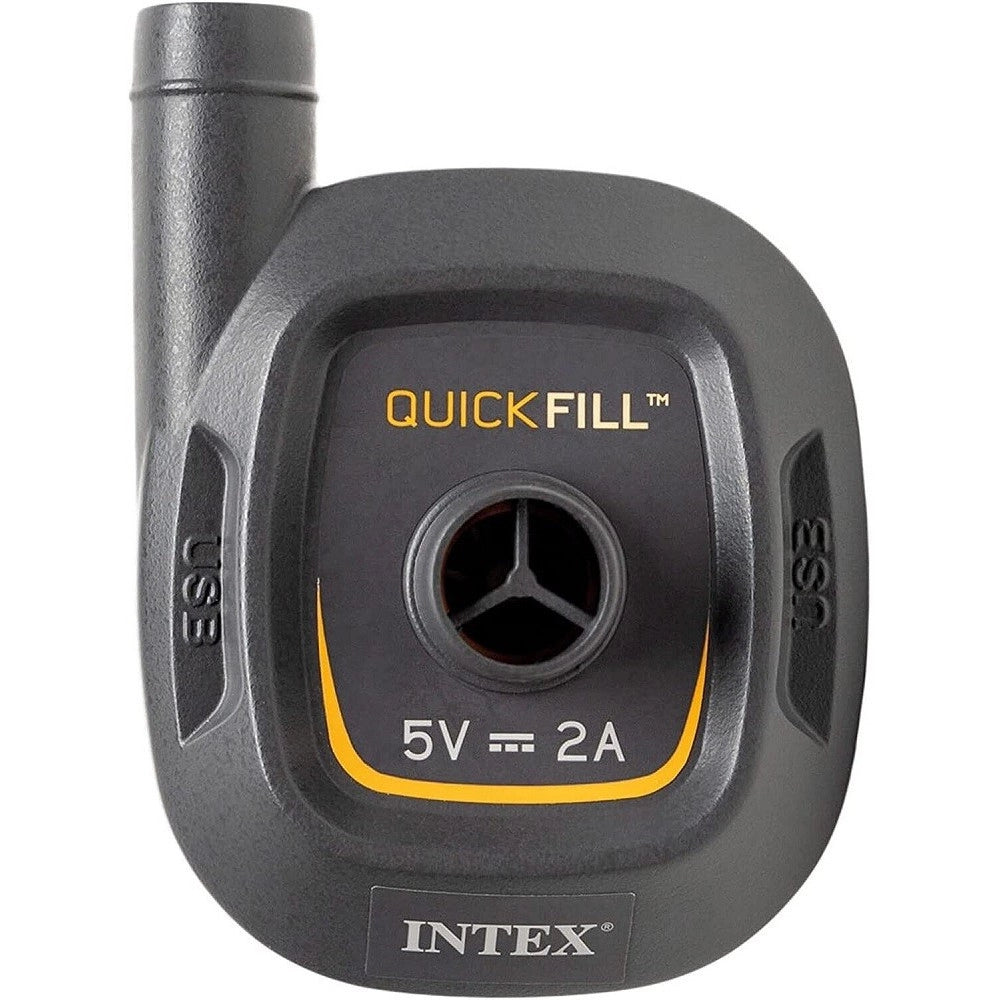Trade Shop - Pompa Mini Usb 5 V Elettrica Uso Interno/esterno Per Gonfiabili Con Ugello 66635 -