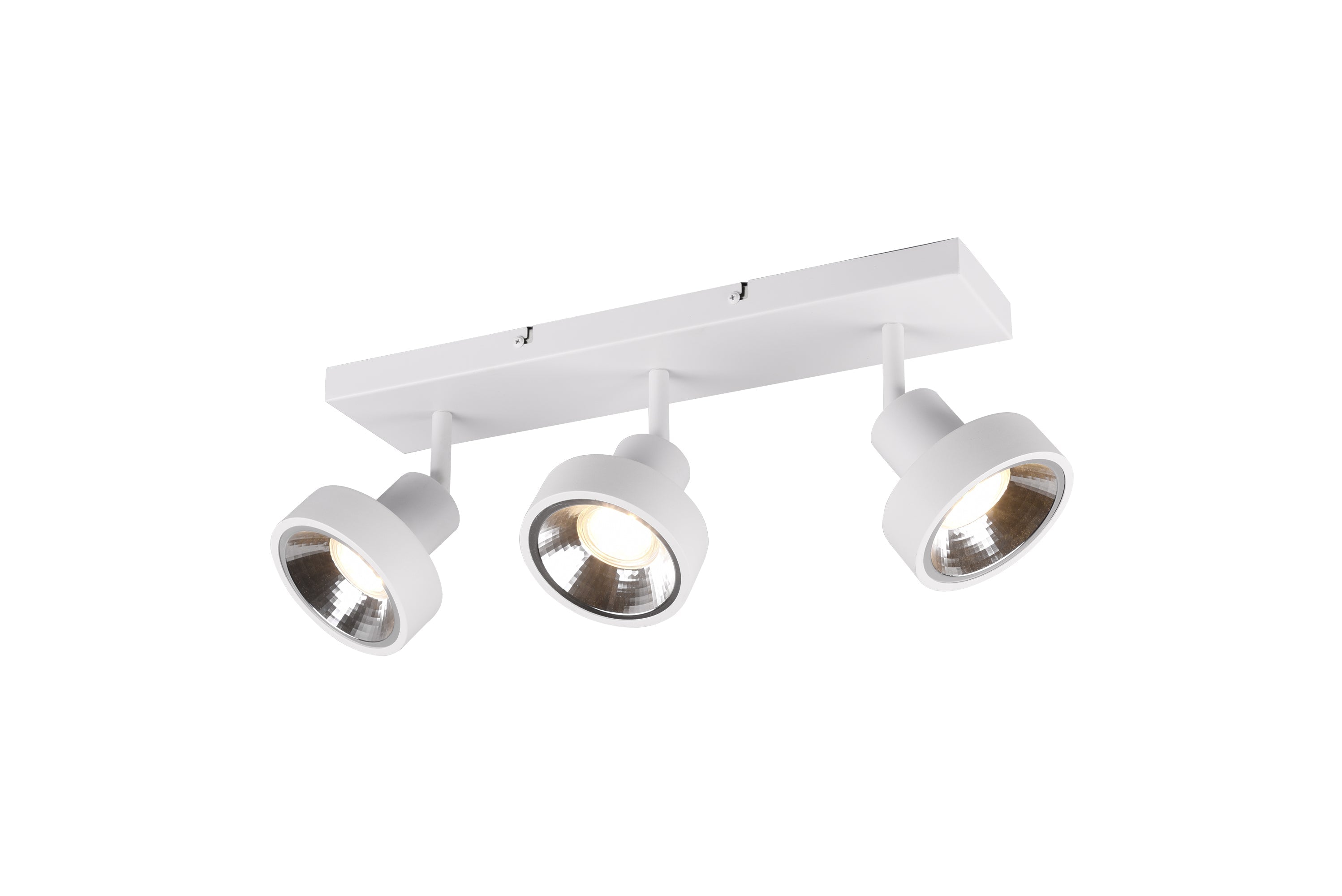 Faretto da Interno a LED in Metallo Bianco Opaco