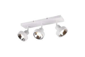 Faretto da Interno a LED in Metallo Bianco Opaco