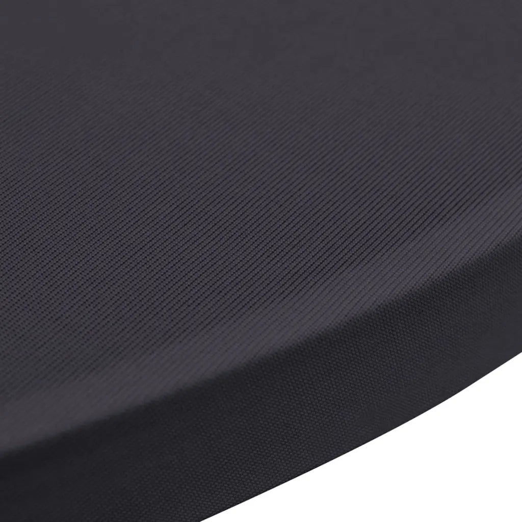 Coperture Elastiche per Tavoli 4 pz 60 cm Antracite CFW2590489