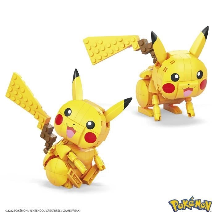 MEGA CONSTRUX Pokémon Pikachu da costruire 10 cm - 6 anni e +