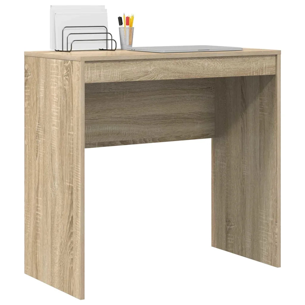 vidaXL Scrivania rovere sonoma 80 x 40 x 76 cm Legno multistrato