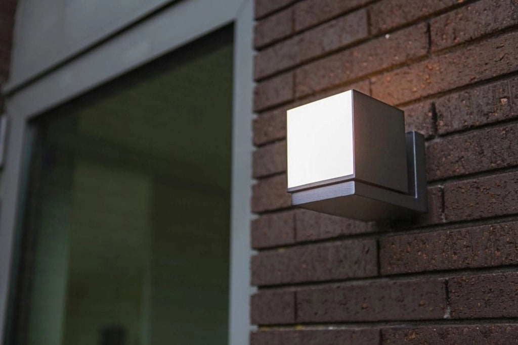 Applique esterna LED CUBA antracite Lutec 12W 4000K IP54