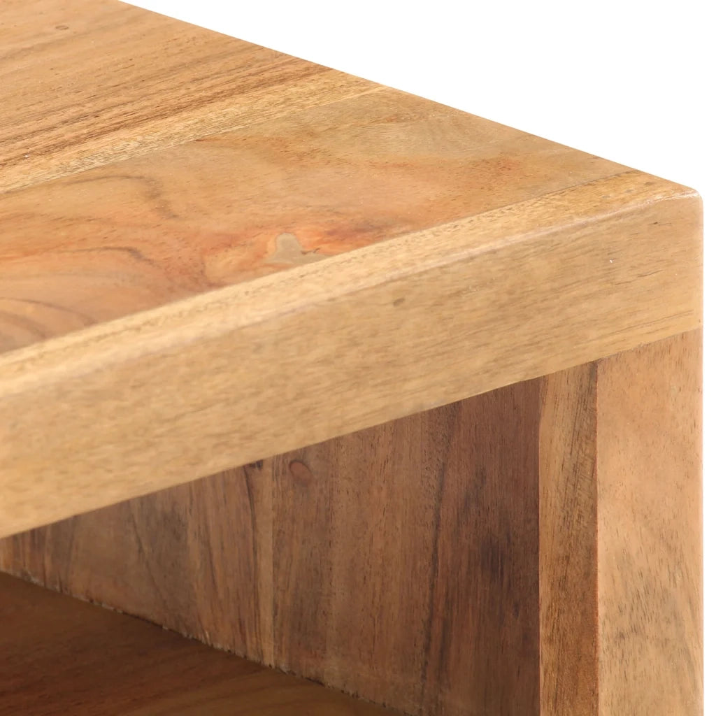 Tavolino da Caffè 90x45x40 cm in Legno Massello di Acacia 286548