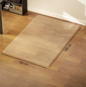 Tappetino trasparente per protezione pavimento 100 x 150 cm