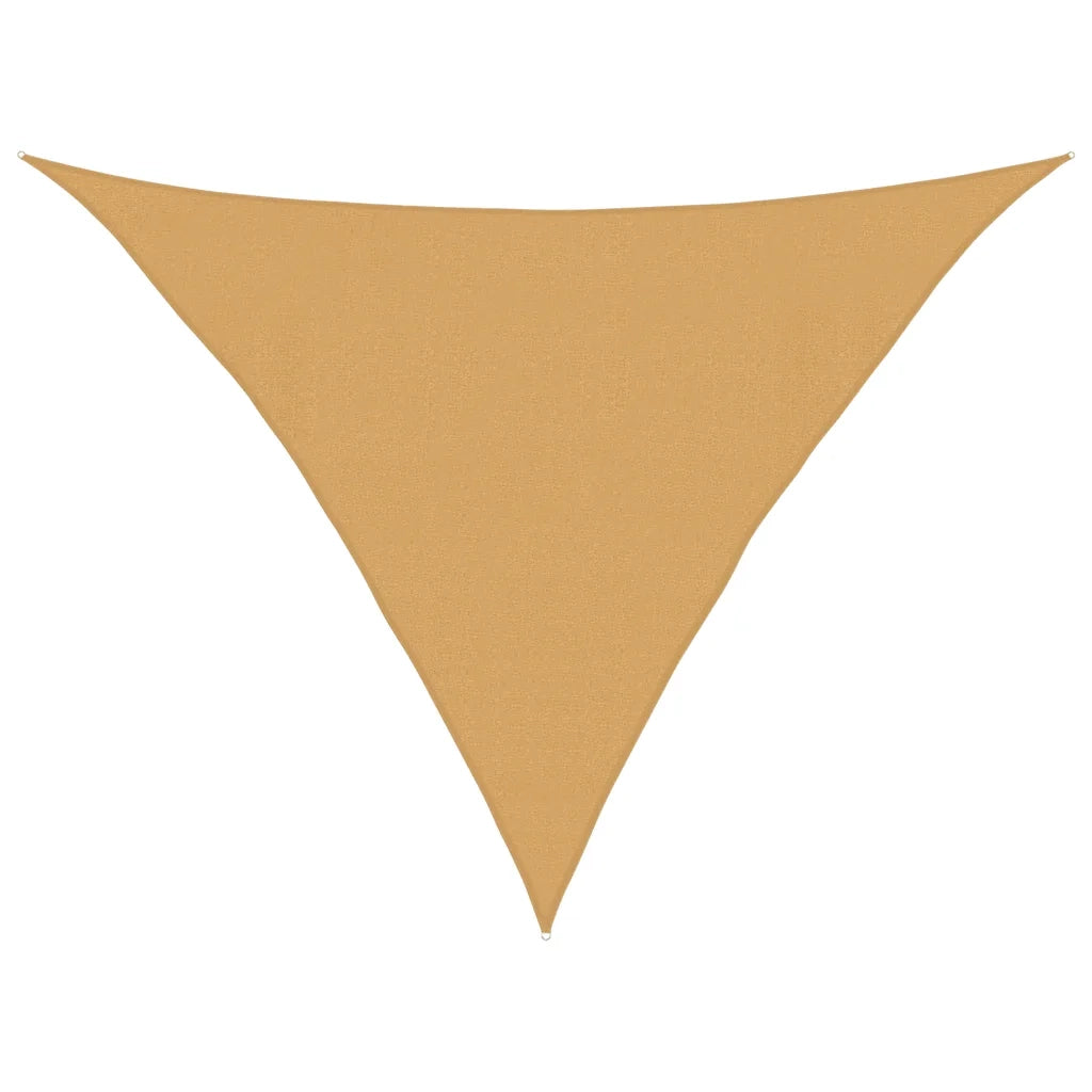 Vela Parasole 160 g/m² Triangolare Sabbia 4x4x5,8 m in HDPE 4002061
