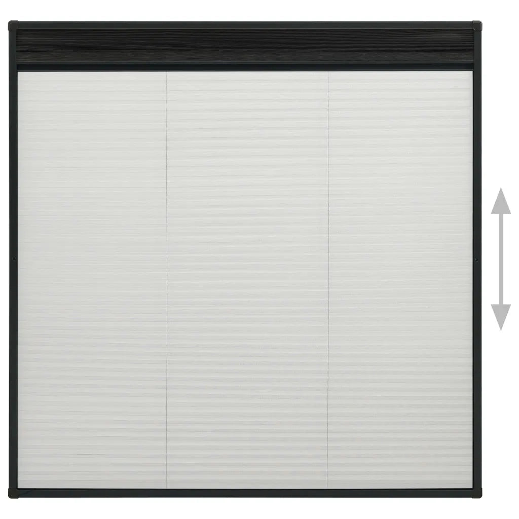 Zanzariera Plissettata per Finestre in Alluminio 120x120 cm CFW8666261