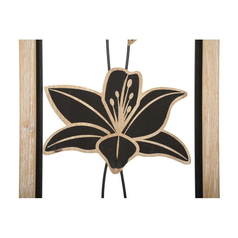 Pannello In Ferro E Legno Koman -b- cm 26x2,5x60