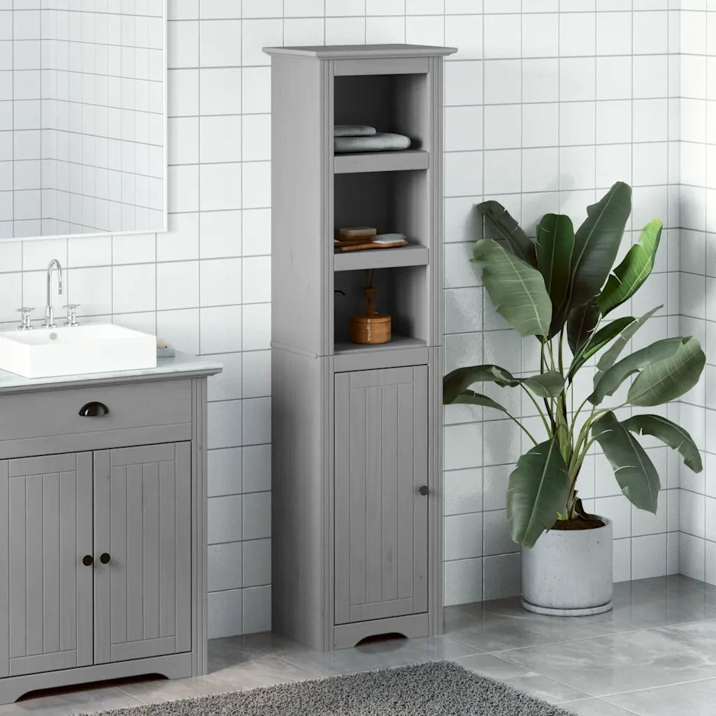 Mobile da Bagno BODO Grigio 44x30x160 cm 4016862