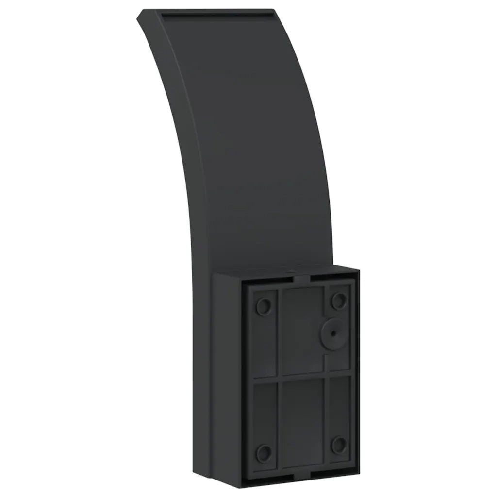 Applique per Esterni con LED 2 pz Nere Alluminio Pressofuso CFW4858907