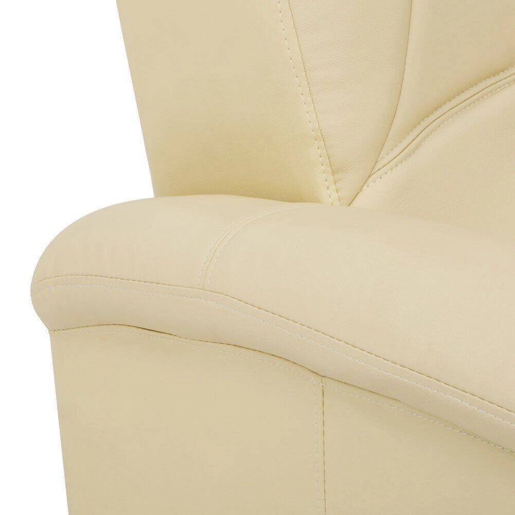 Poltrona reclinabile in Ecopelle cm 75x89x100 - NET