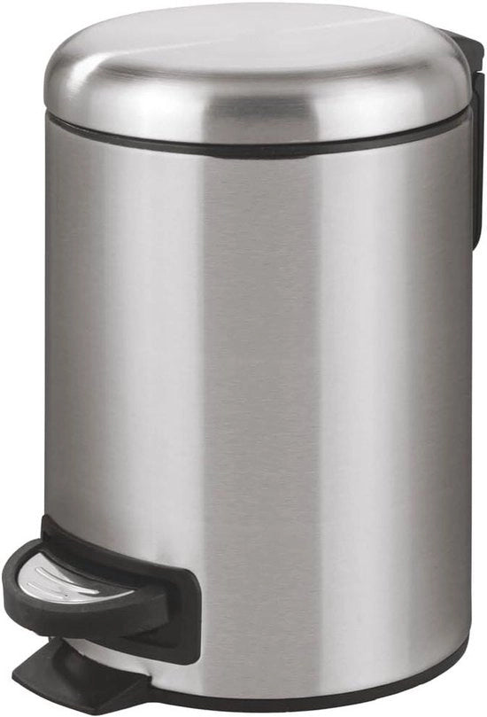 Pala empiastro Mod. Leman 3 L - Smaltimento anti-impronta - Insetto rimovibile - Chiude automaticamente - Acciaio inossidabile - 17 x 25 x 225 cm - Tessuto saturo