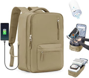 Borsa a vuoto per viaggio, zaino a vuoto con sistema di compressione per viaggi, valigetta a vuoto per viaggi aerei con pompa impermeabile