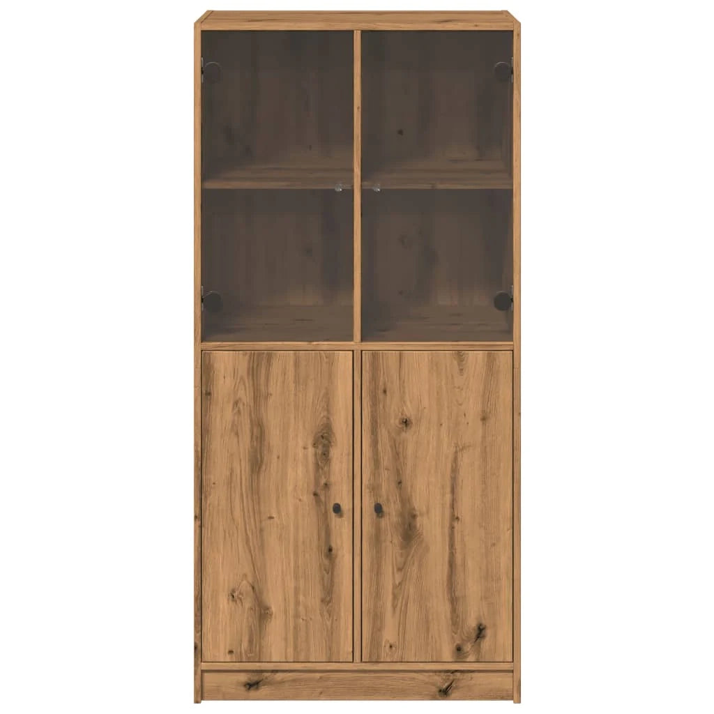 Buffet credenza cassettiera armadio mobile contenitore organizer cucina soggiorno salotto alto con ante fatto a mano legno ingegnerizzato marrone 02_0032229