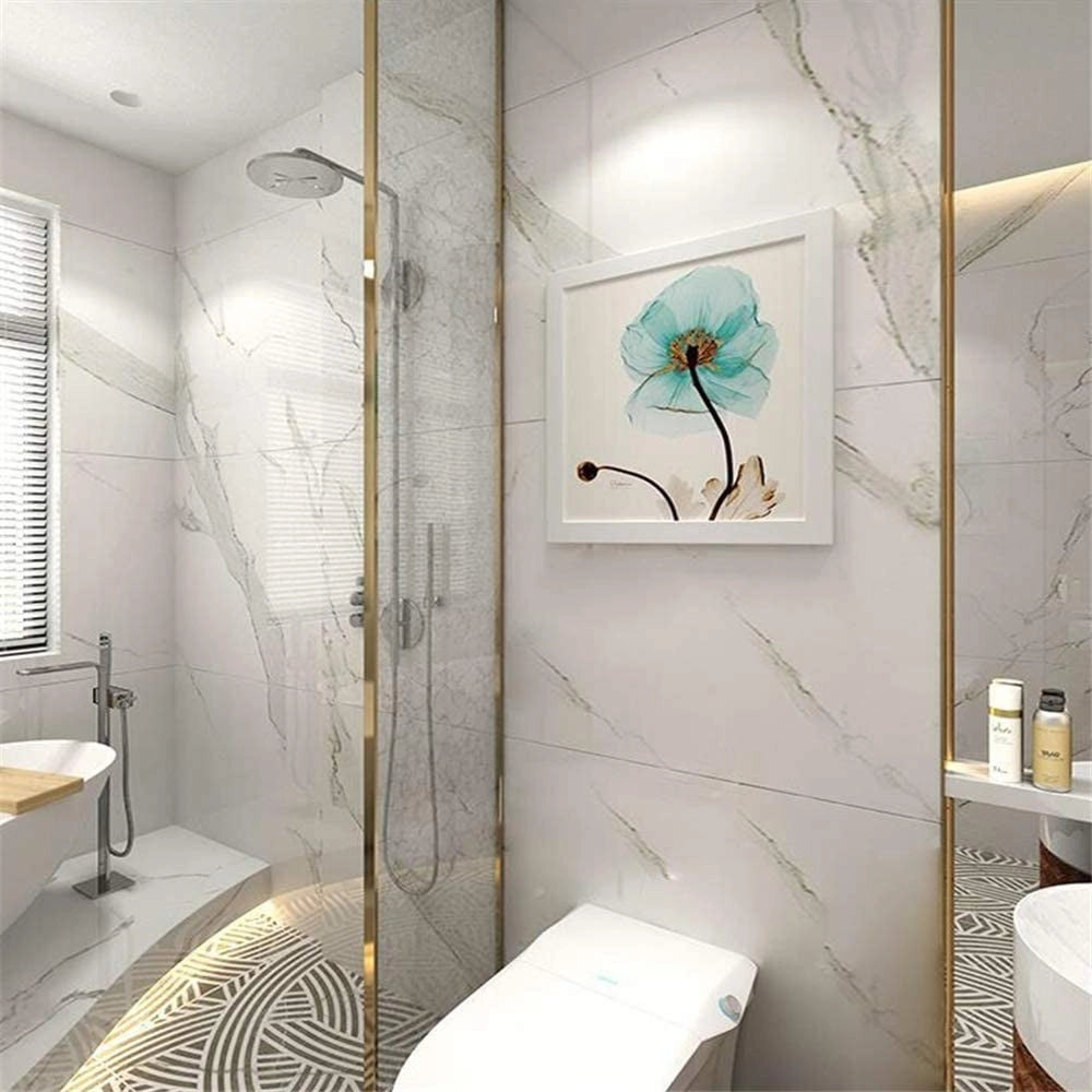 Trade Shop - Armadietto Da Bagno Nascosto Pieghevole Impermeabile Portaoggetti Salvaspazio -