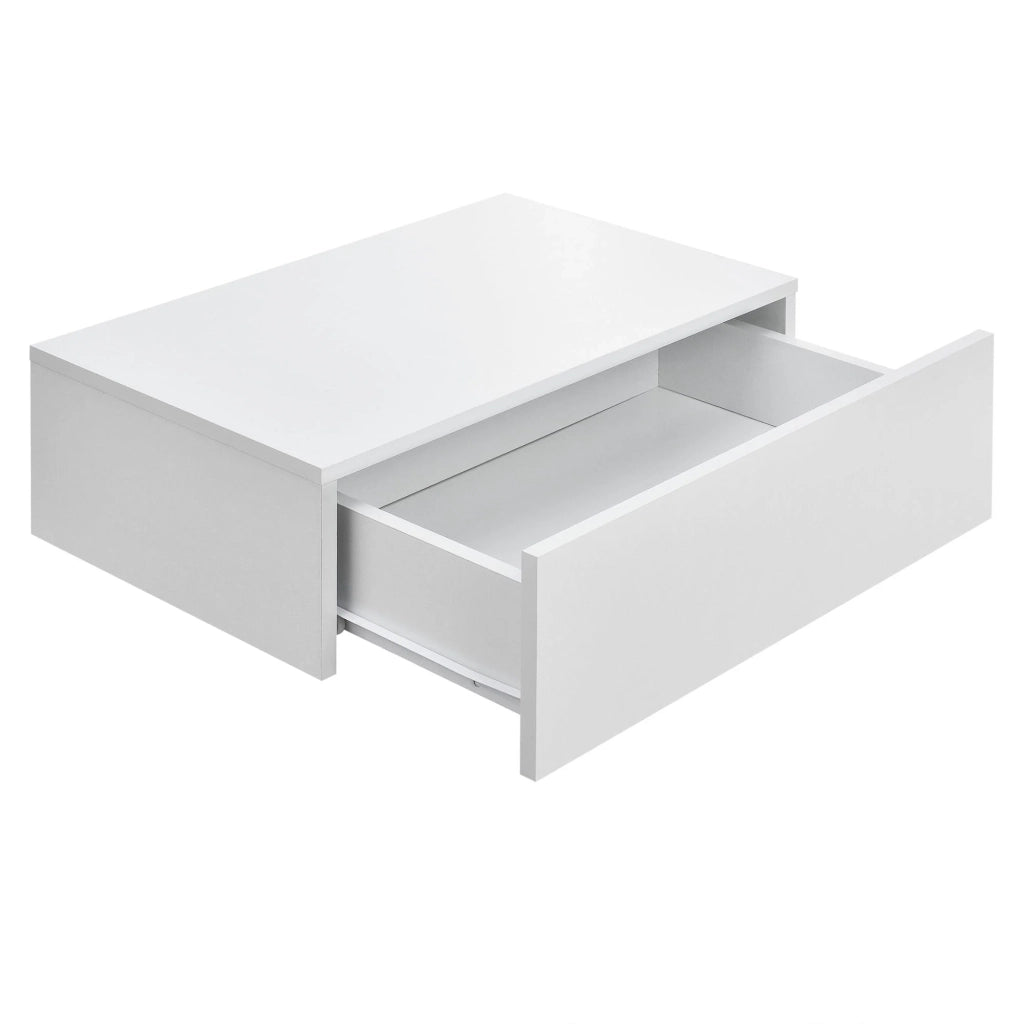 2 comodini mensole da parete per camera da letto con 2 cassetti 46 cm bianco 03_0000165